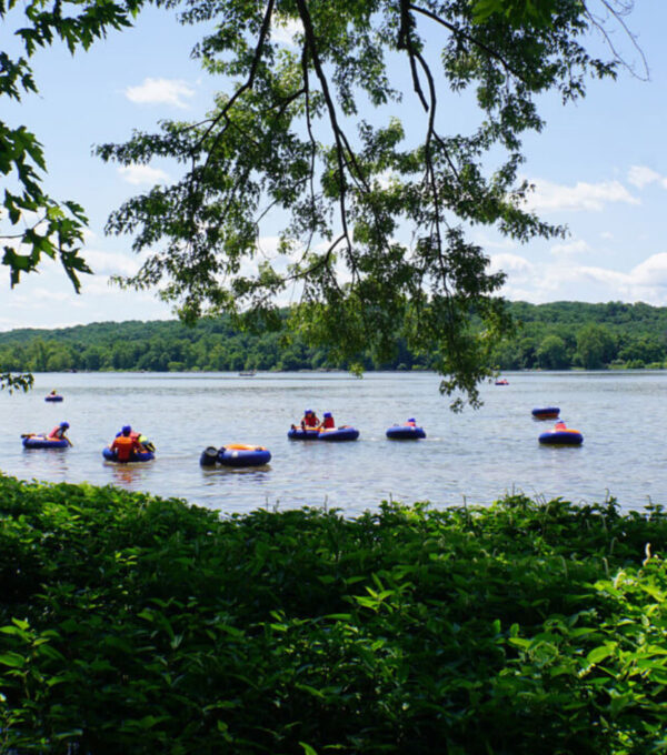 White Water Tubing At Violette’s Lock